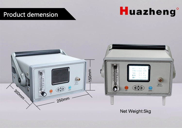 Multi-Functional Comprehensive Dew Point Ppm Purity Decomposition Sf6 Gas Test